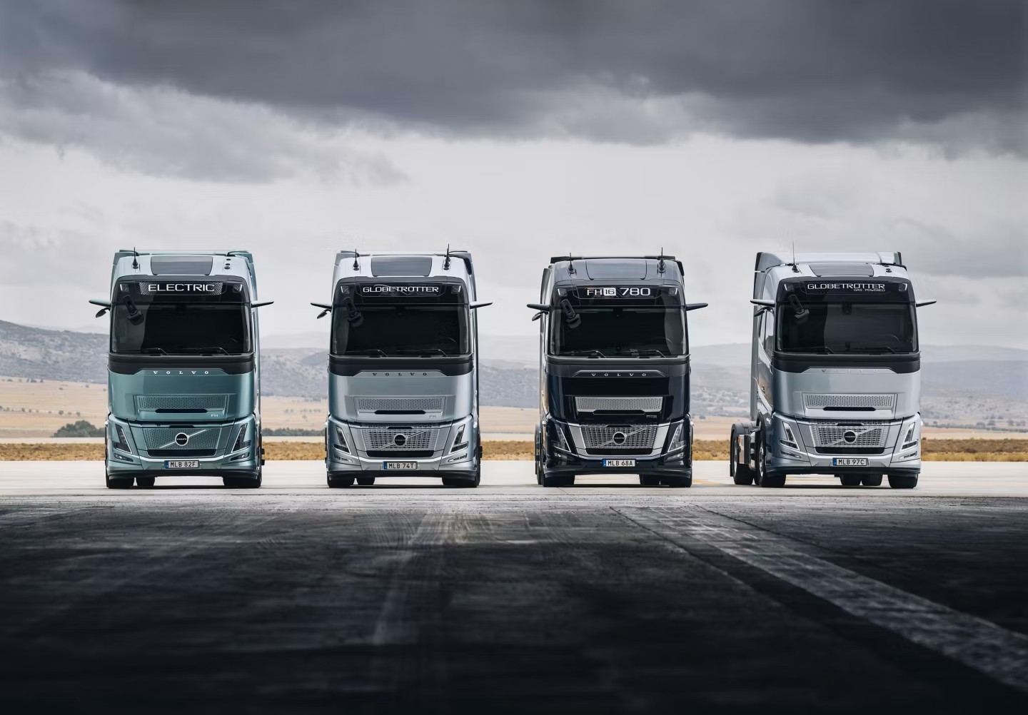 Volvo störst på tunga lastbilar i Europa
