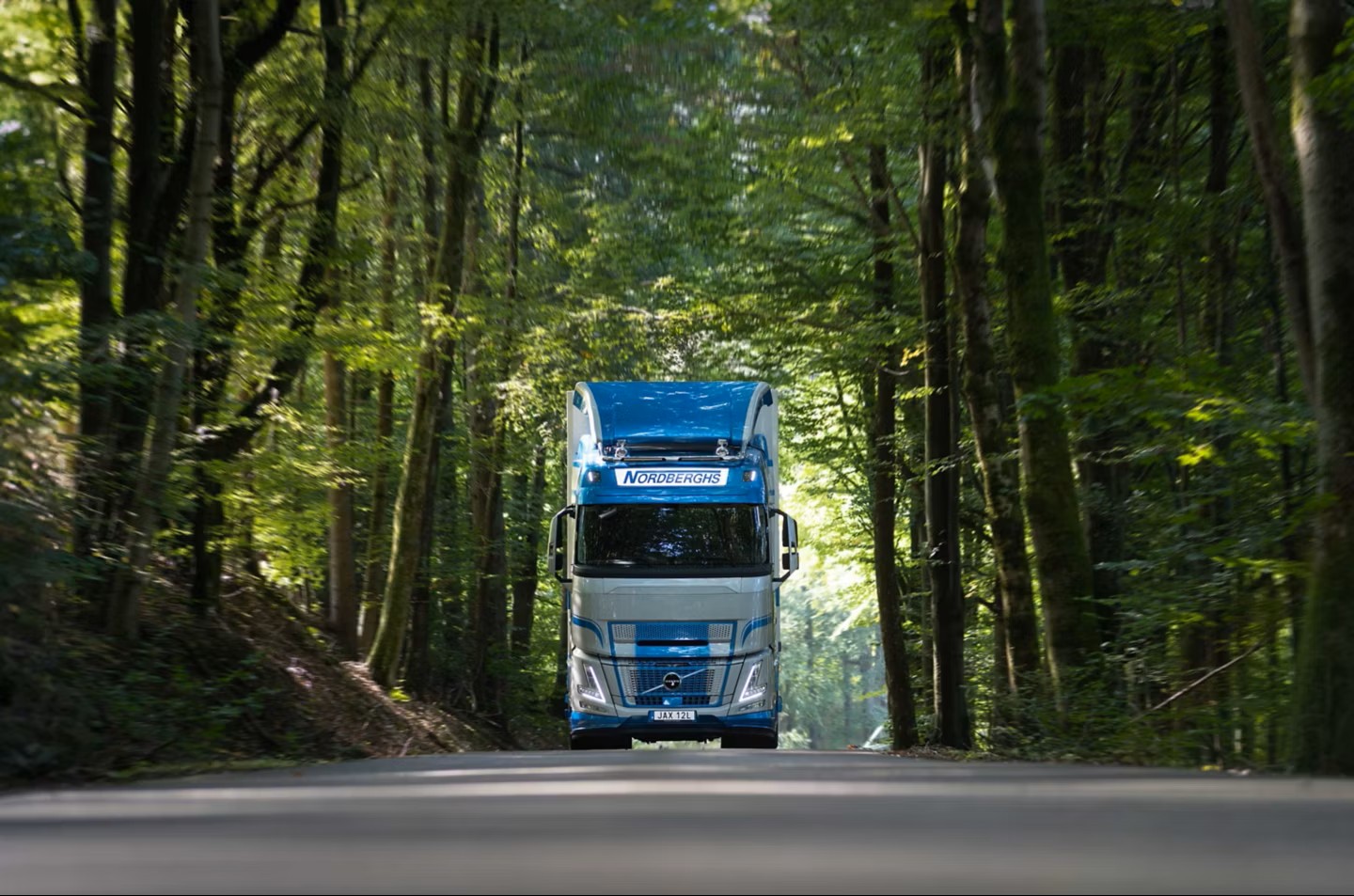 Tre av fyra åkerier som kör på flytande gas har valt Volvo