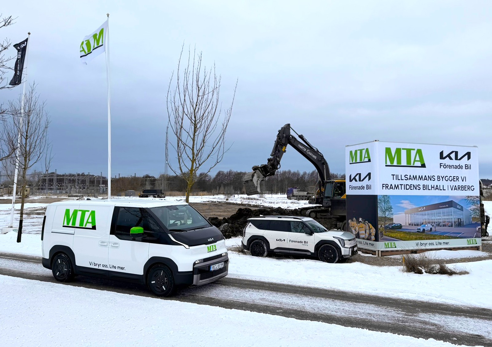 Förenade Bil bygger ny Kia-anläggning i Varberg
