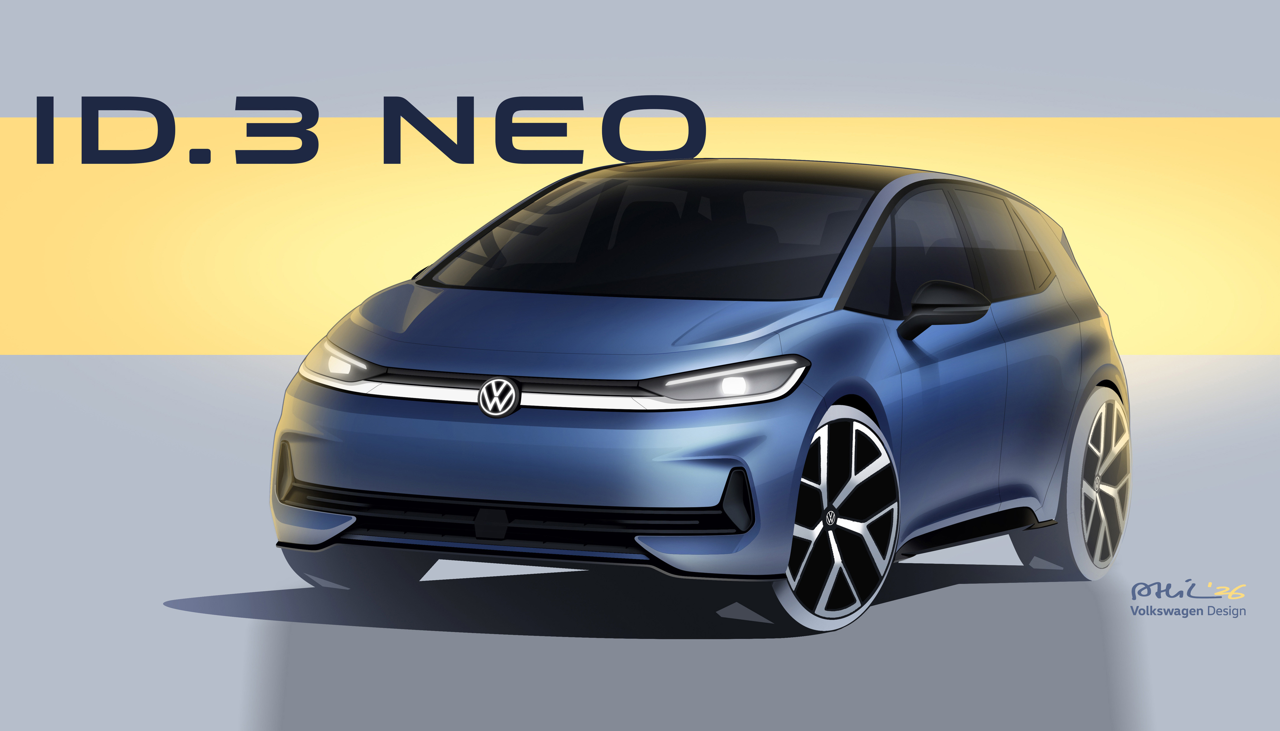 ID.3 Neo blir nya namnet på uppdaterade ID.3