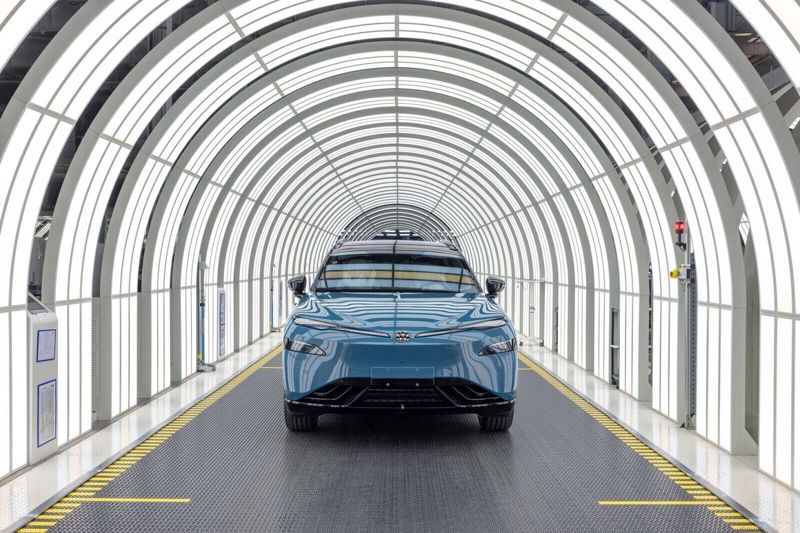 Första gemensamma bilen från Volkswagen och Xpeng