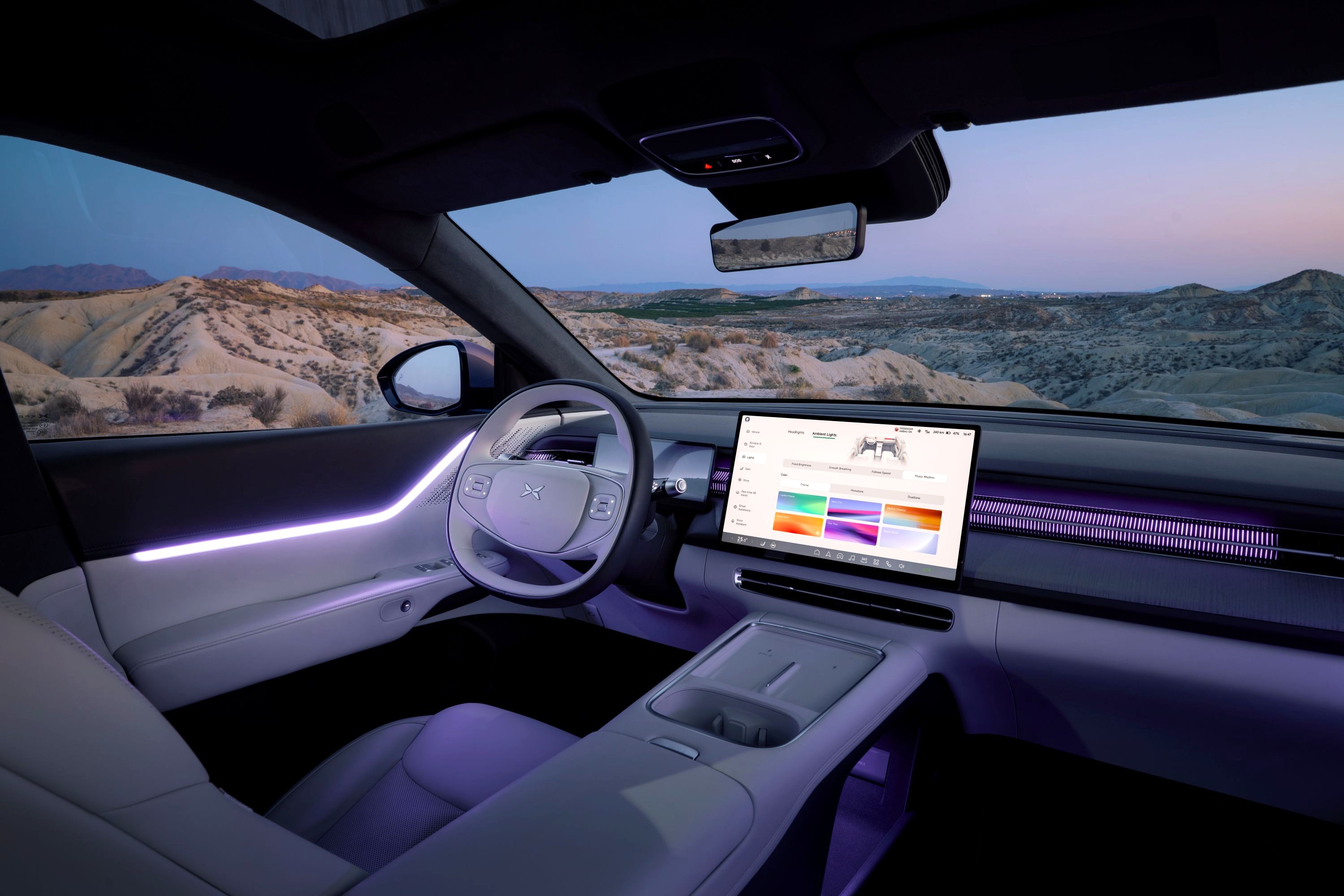 Xpeng får smartare cockpit och bättre förarstöd