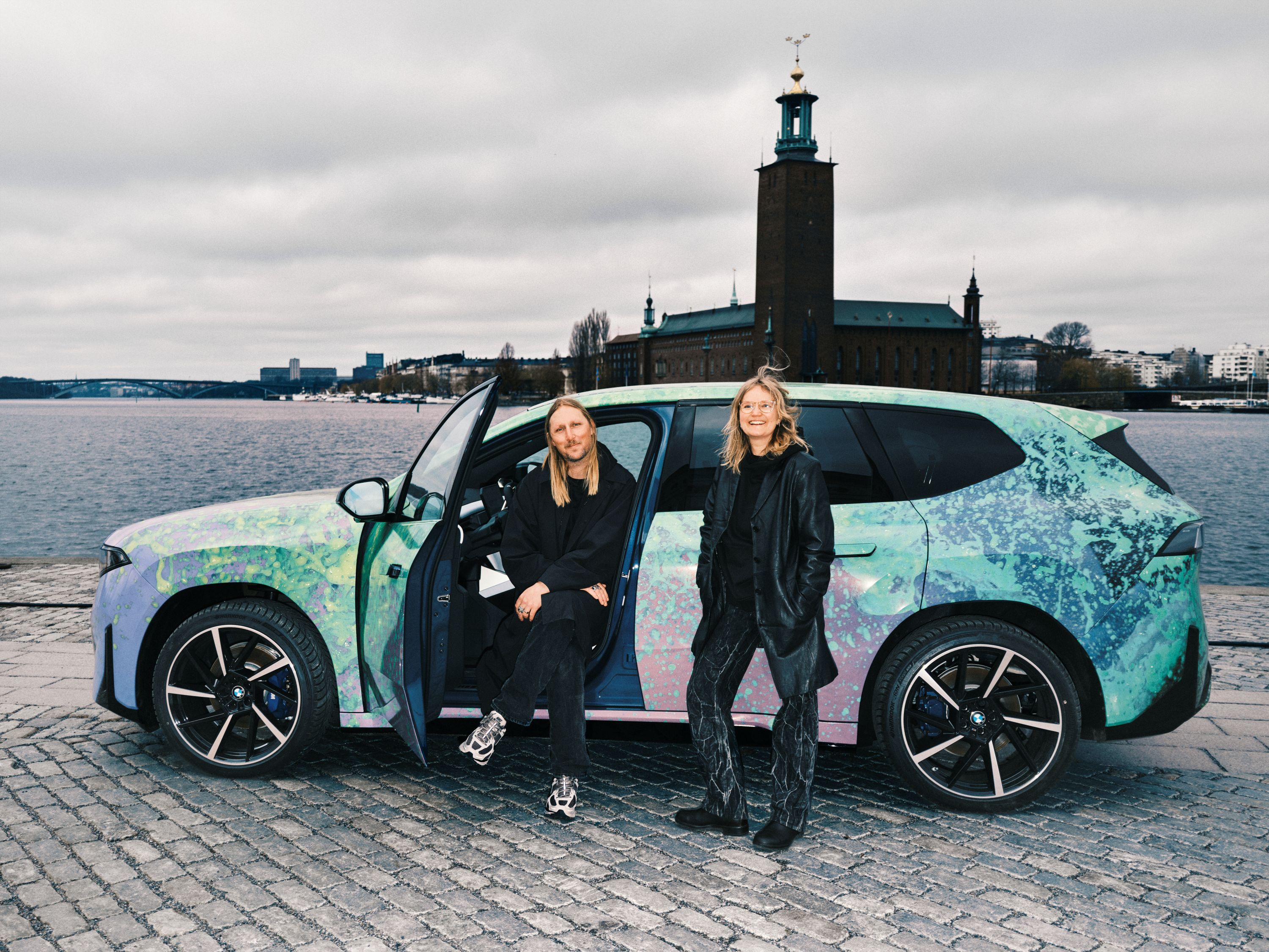 Mobil konst på gatorna i samband med Market Art Fair