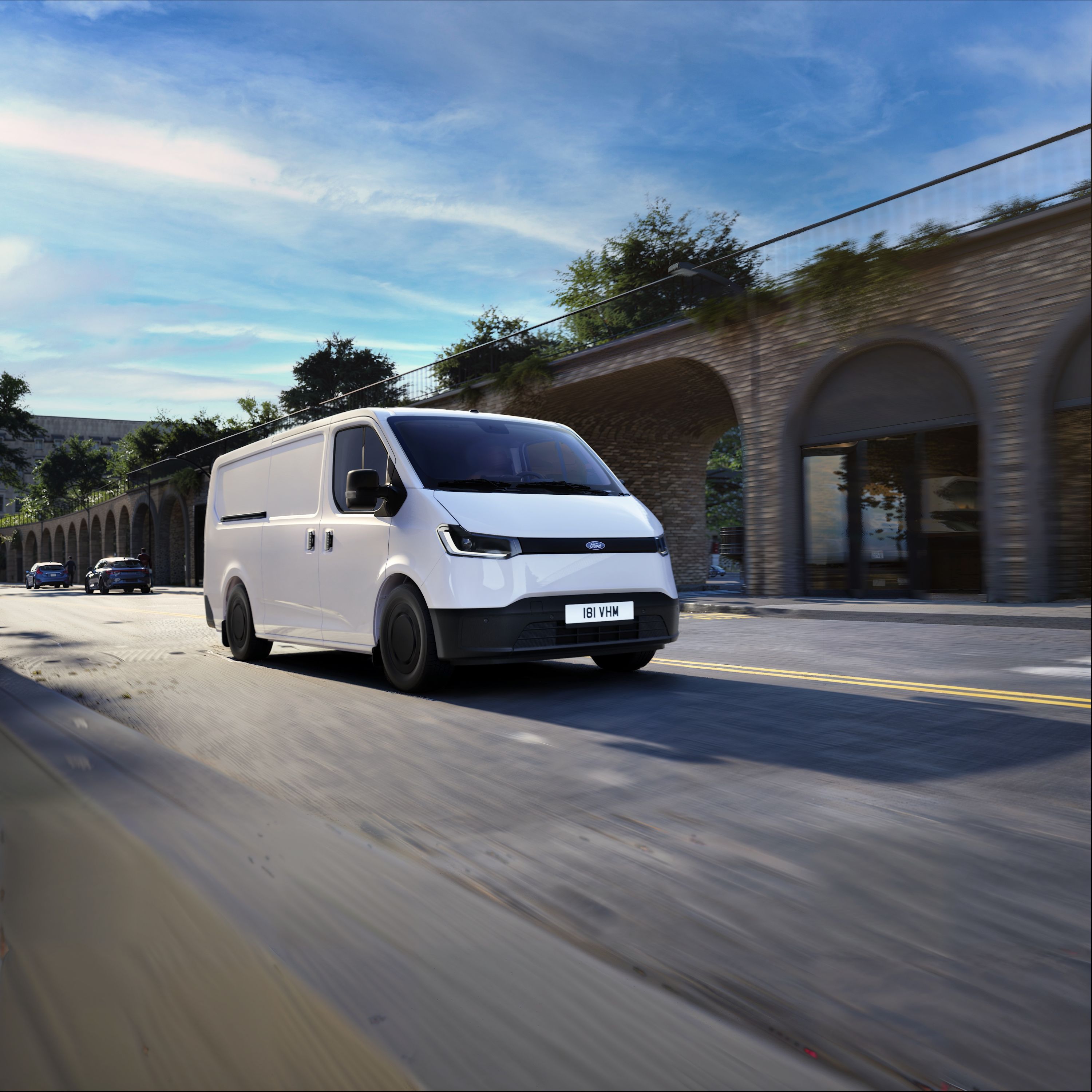 Ford lanserar elektriska Ford Transit City