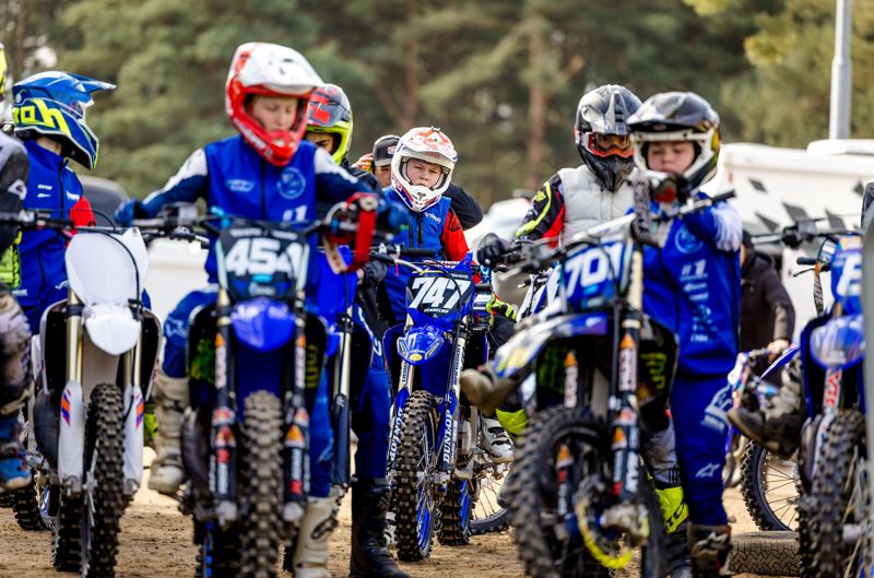 Yamaha samlar över 100 motocrosstalanger i Magnor