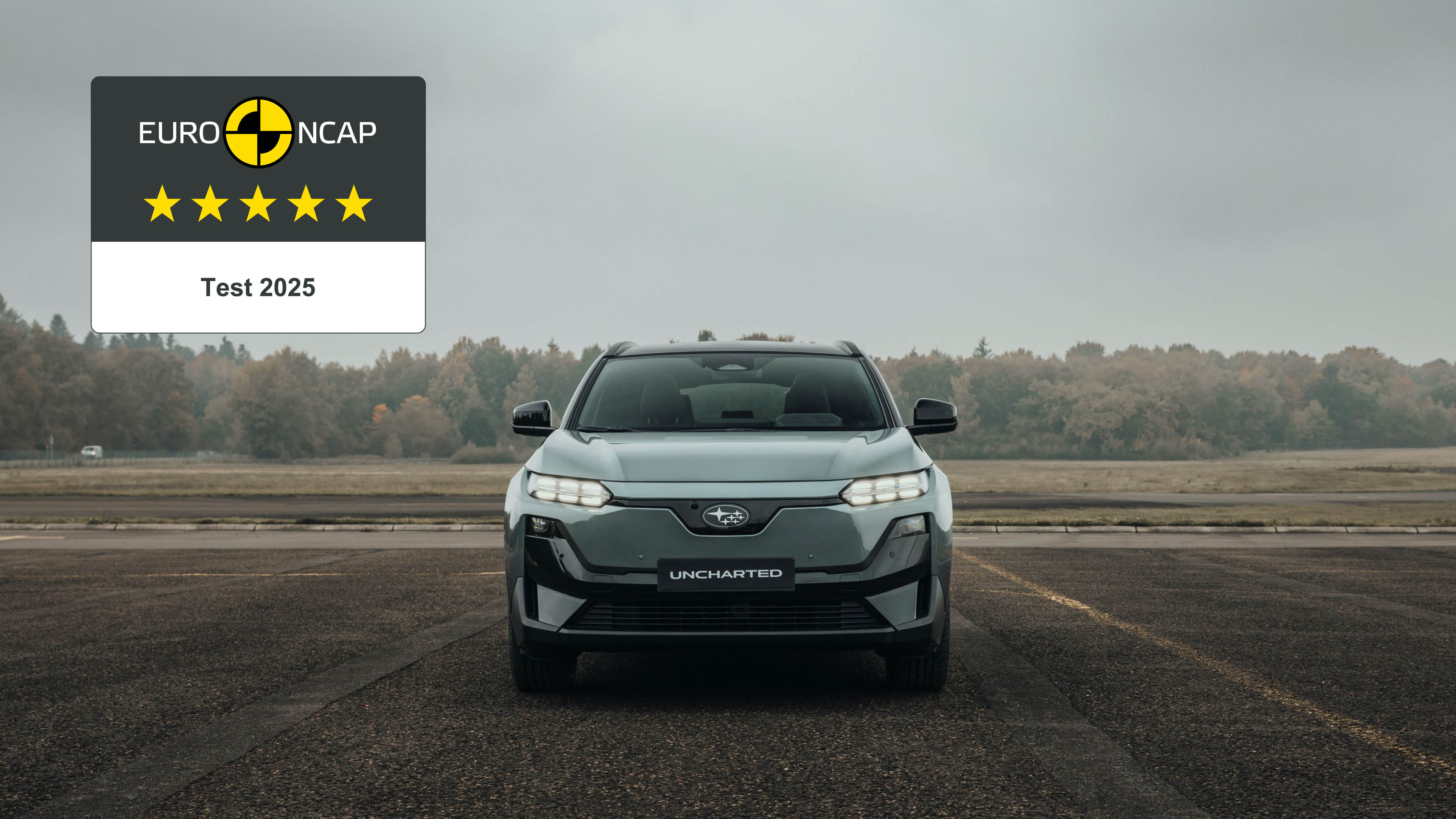 Fem stjärnor i Euro NCAP till Subarus nya el-suv