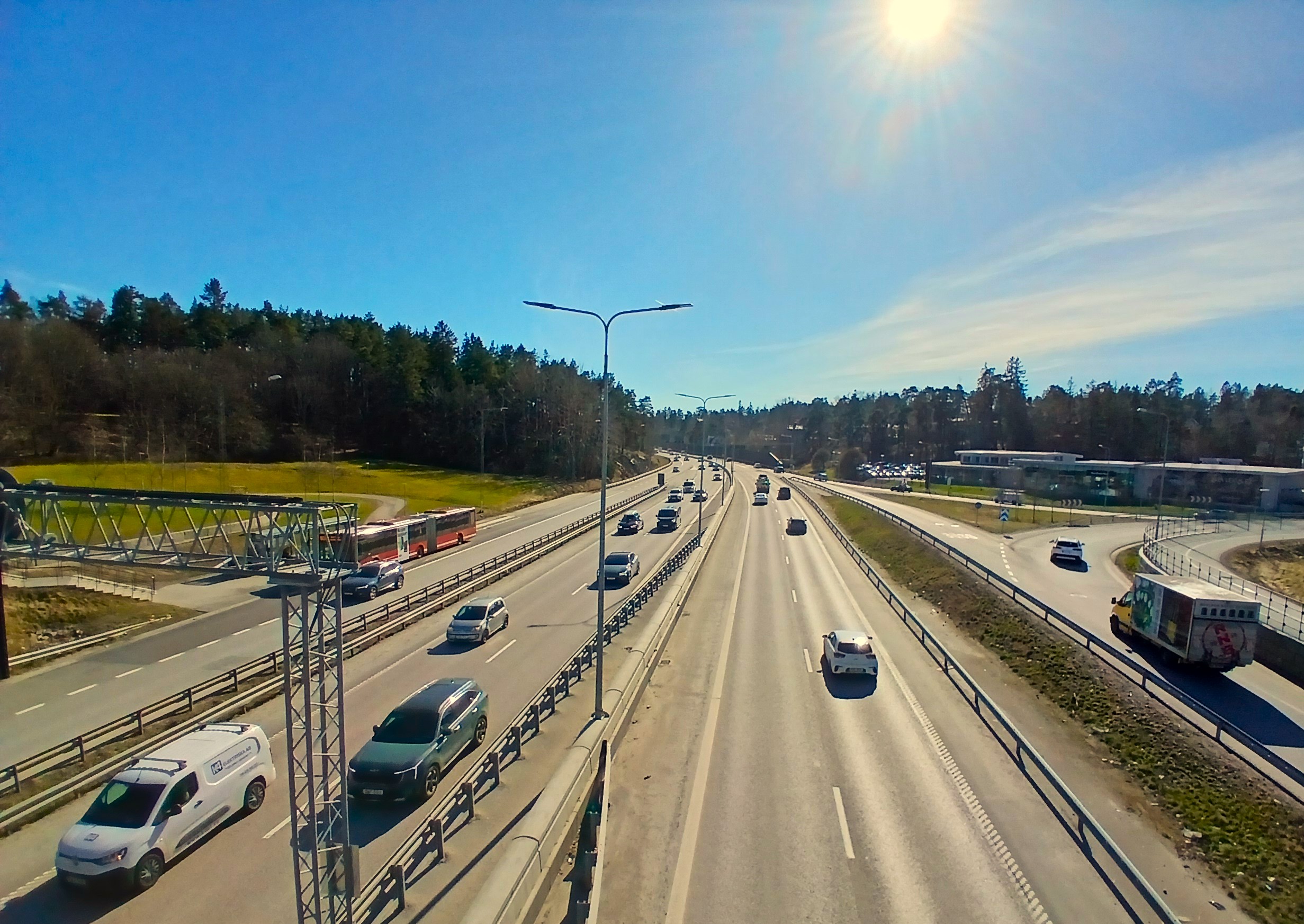 Extremvärme påverkar trafiken