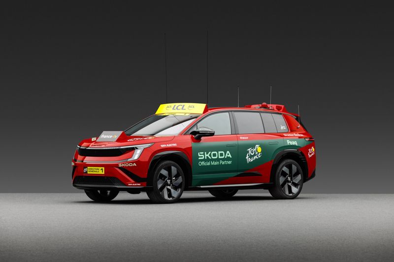 Skoda visar upp Epiq och Peaq på Tour de France