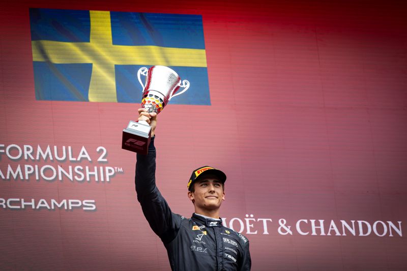 Beganovic tillbaka på pallen i Formel 2