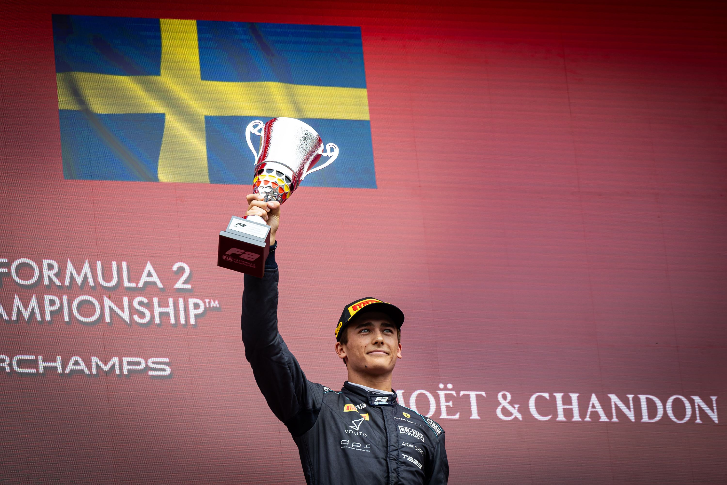 Beganovic tillbaka på pallen i Formel 2