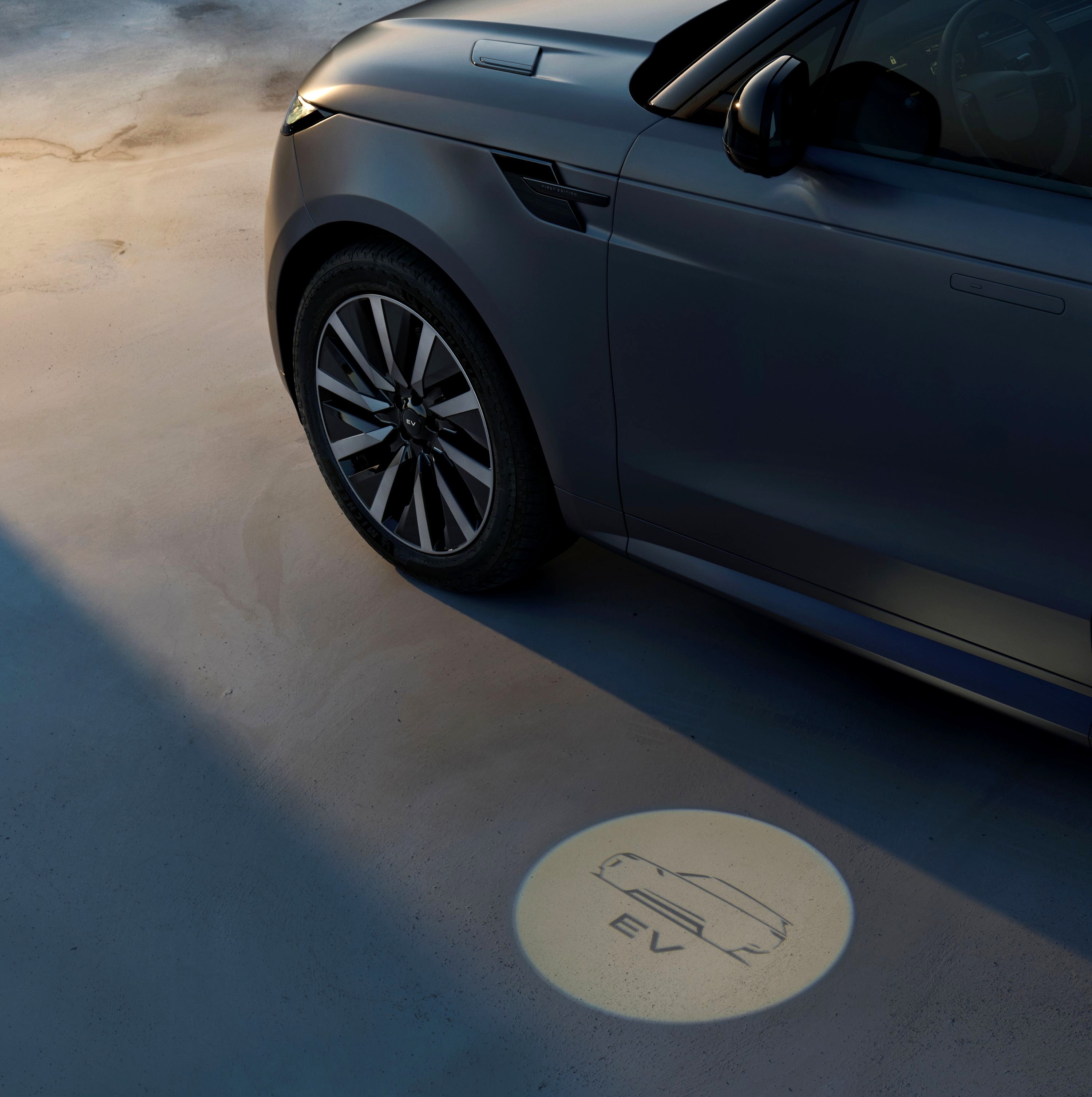 Snart släpps Range Rover Sport Electric
