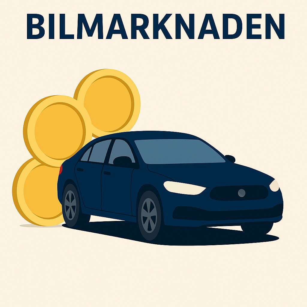 Bilmarknaden i mars 2025