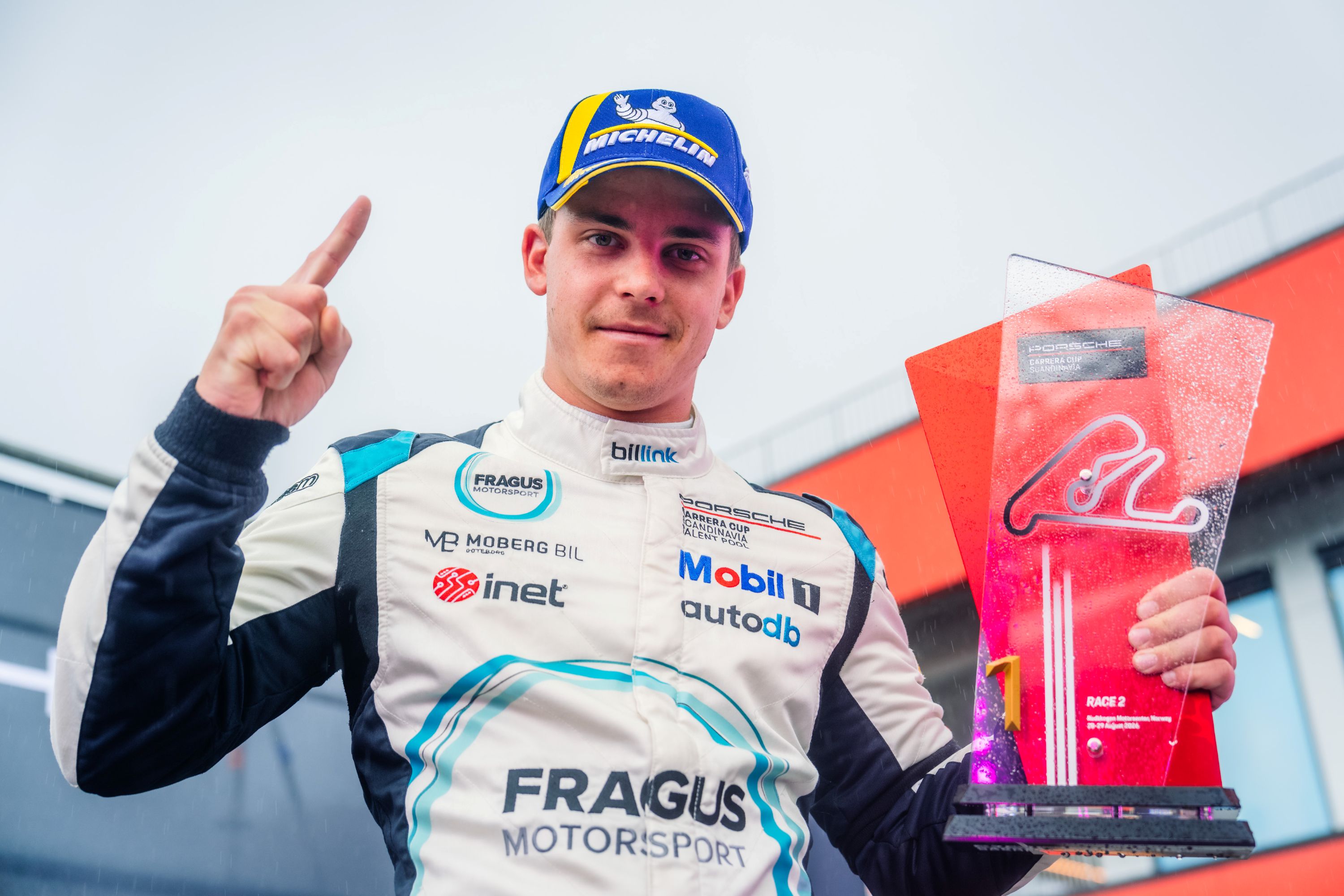 William Siverholm ny mästare i Porsche Carrera Cup Scandinavia