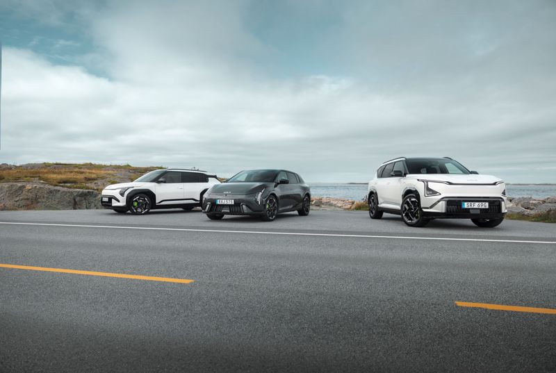 Kia breddar med tre elektriska GT-modeller