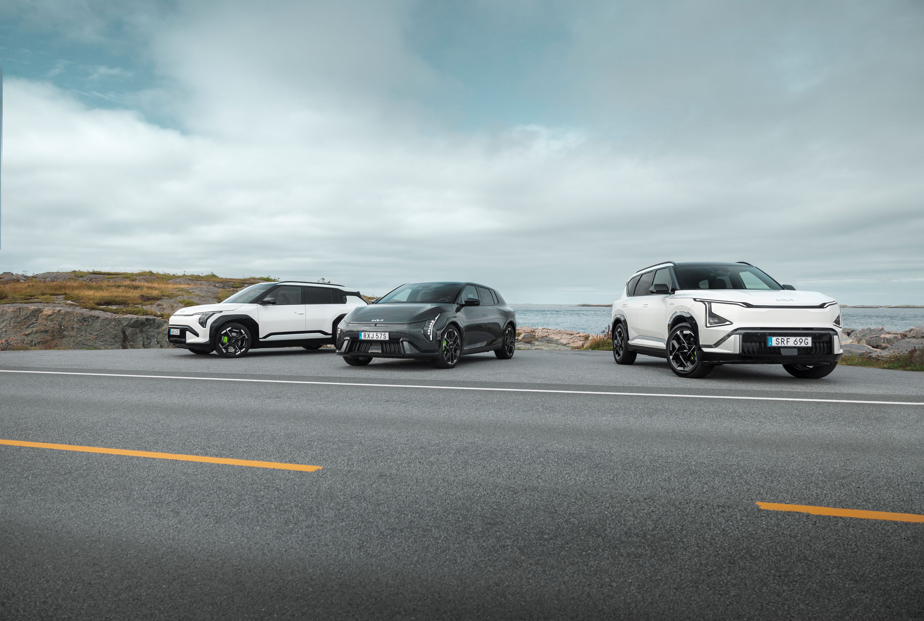 Kia breddar med tre elektriska GT-modeller