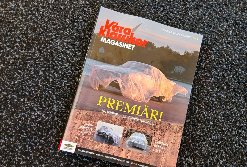 Ny tidning om klassiska bilar