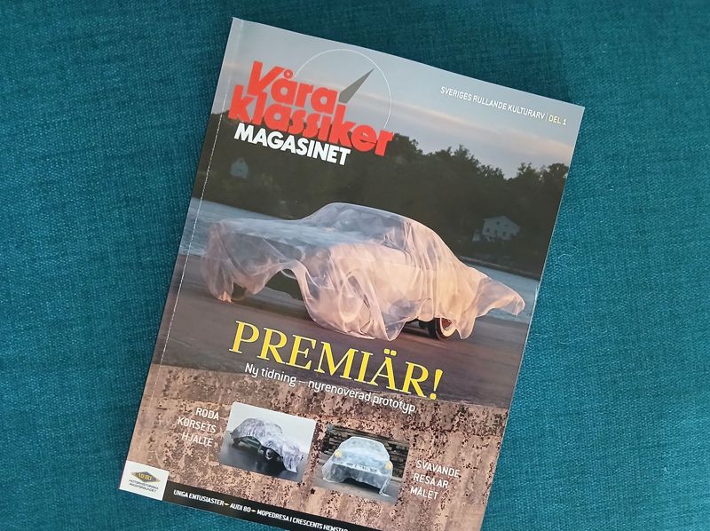 Ny tidning om klassiska bilar