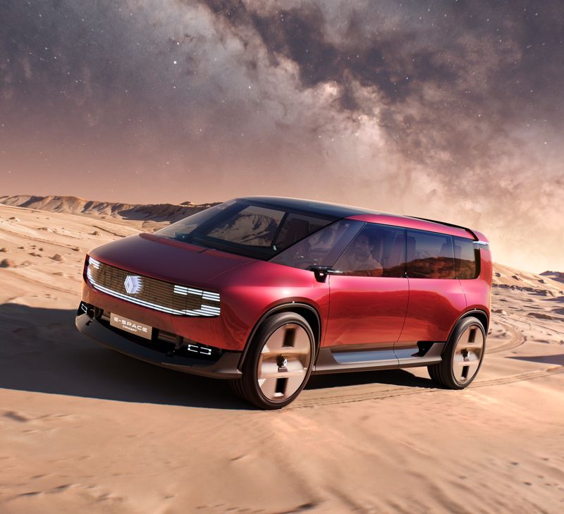 Renault E-Space Concept bygger på arvet från en ikon