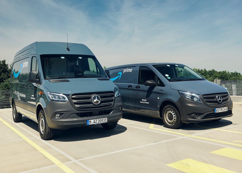 Jätteorder till Mercedes-Benz på eldrivna transportbilar