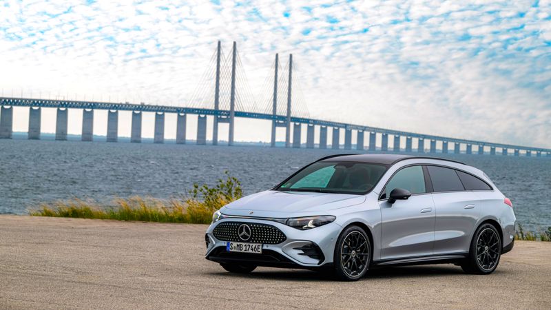 Mercedes visar nya eldrivna CLA Shooting Brake