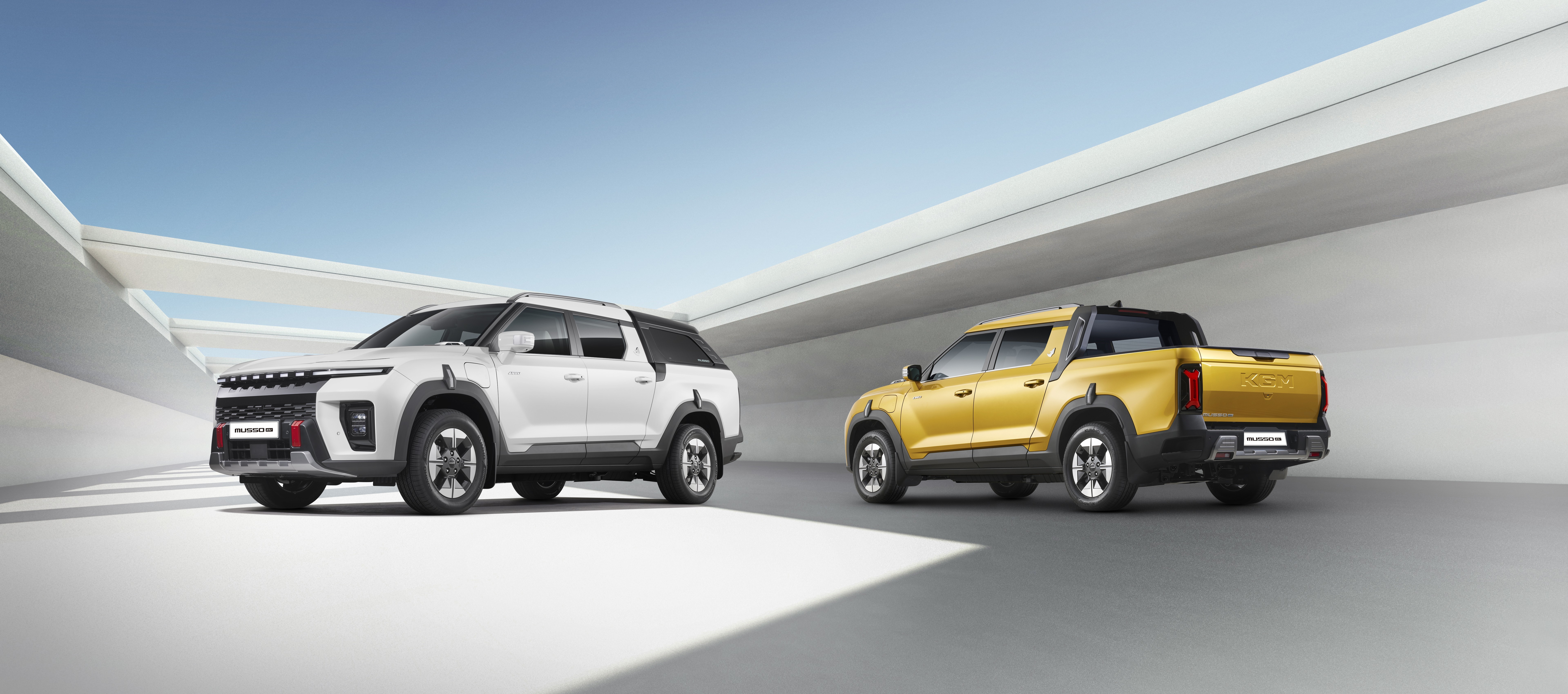 KGM lanserar elpickupen Musso EV 4x4
