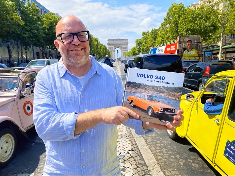 Fredrik Nyblad ger ut ny bok om Volvo 240