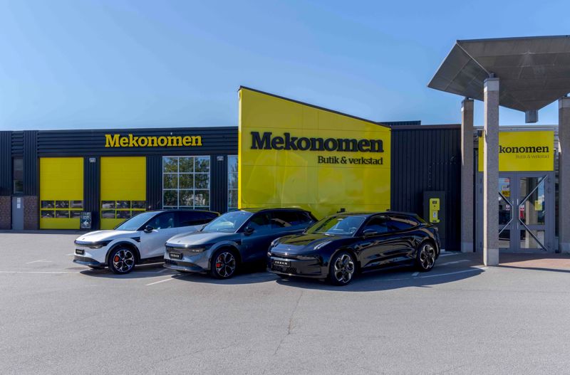 Zeekr och Mekonomen samarbetar på fler orter
