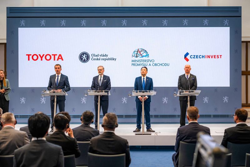 Toyota startar produktion av ny elbil i Tjeckien