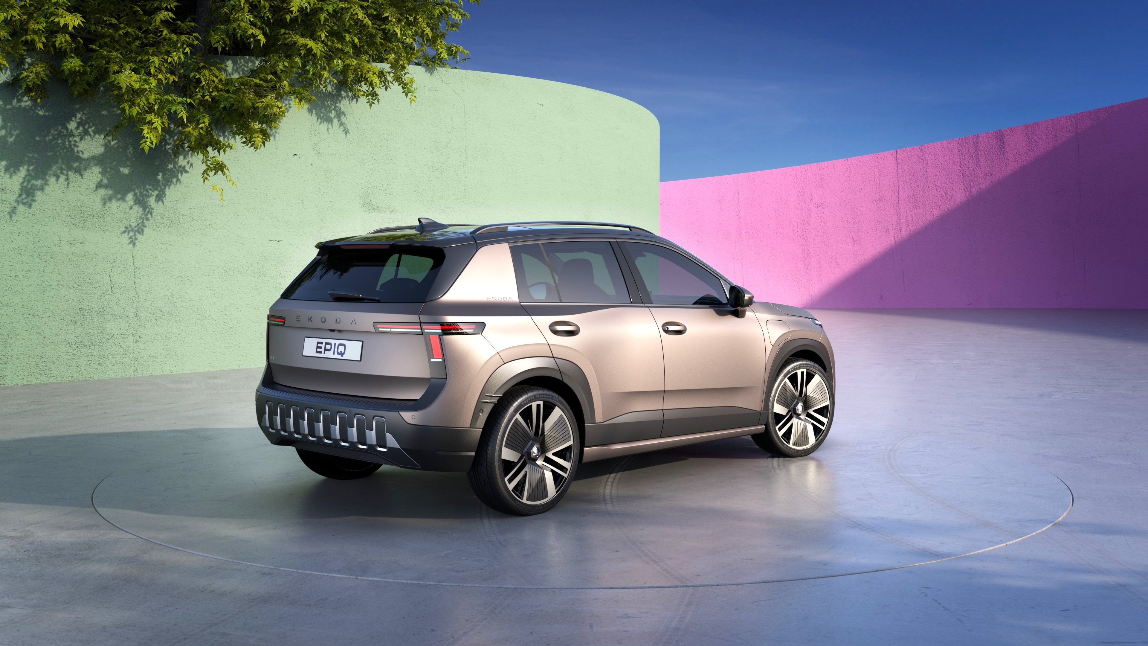 Konceptbilen Skoda Epiq i produktionsversion 2026