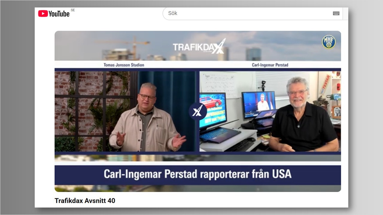 Carl-Ingemar Perstad är tillbaka i rutan