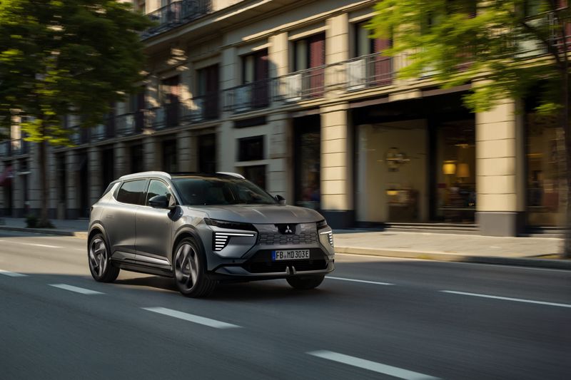 Mitsubishi presenterar helt eldrivna Eclipse Cross