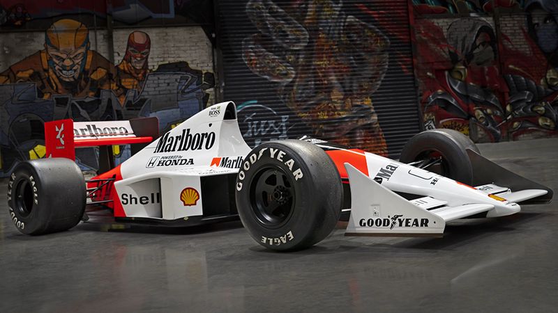 Ayrton Sennas Formel 1-bil kommer till Oslo Motor Show