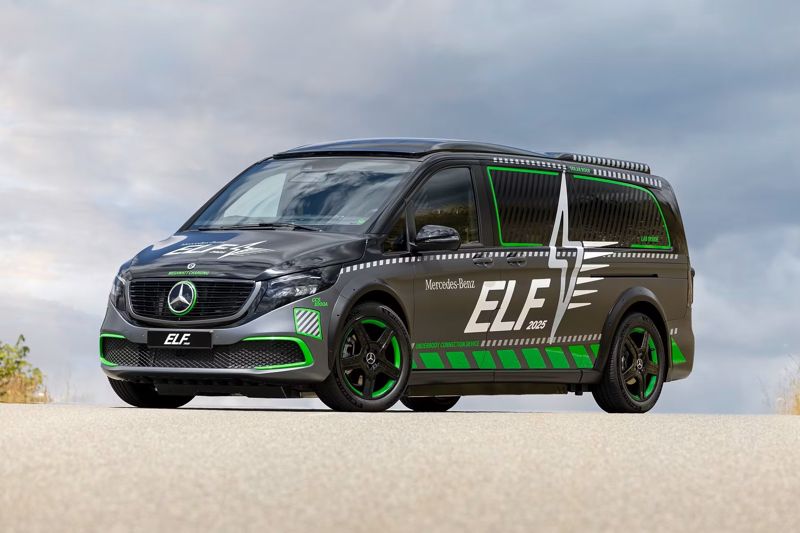 Mercedes-Benz ELF testar elbilens möjligheter