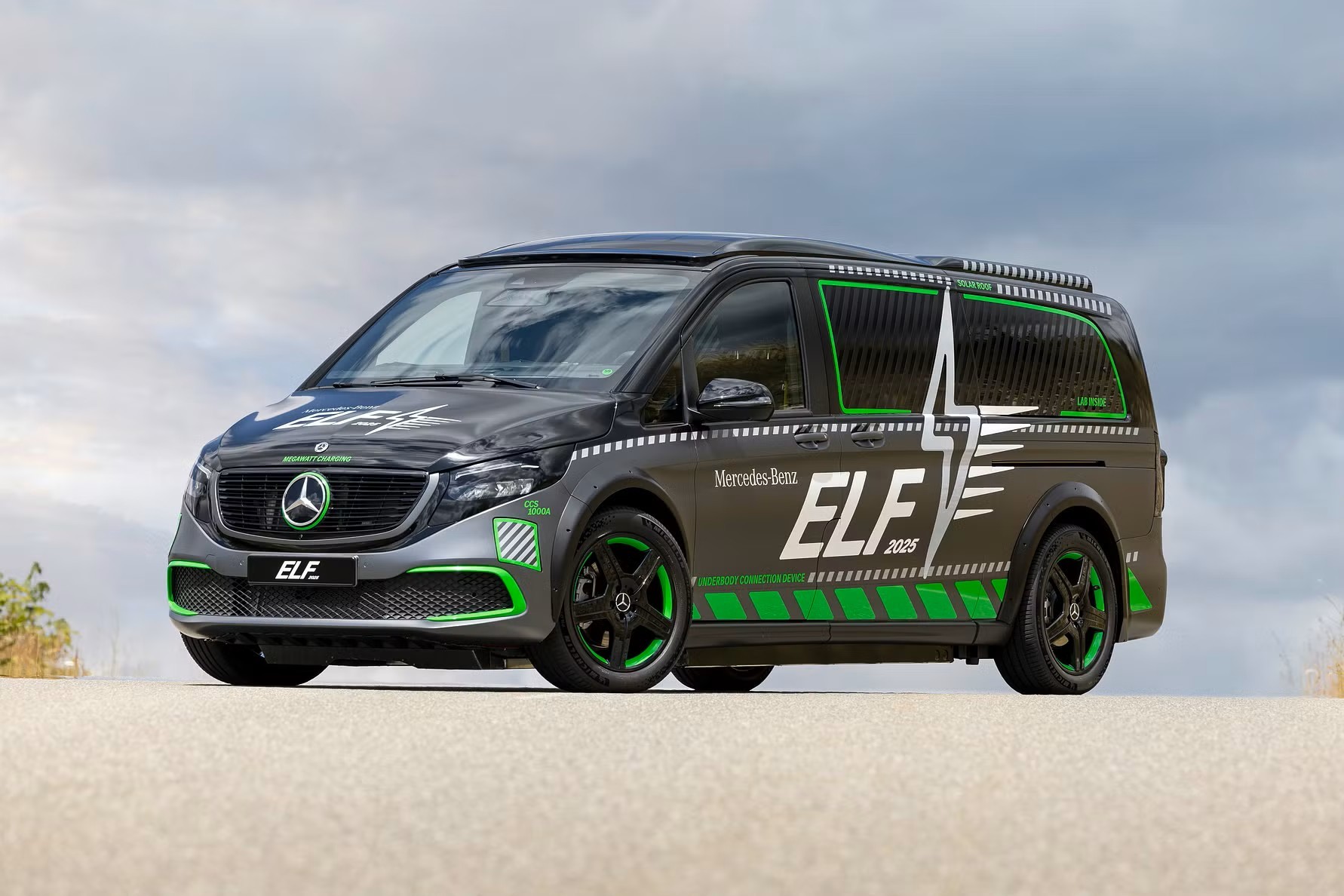 Mercedes-Benz ELF testar elbilens möjligheter