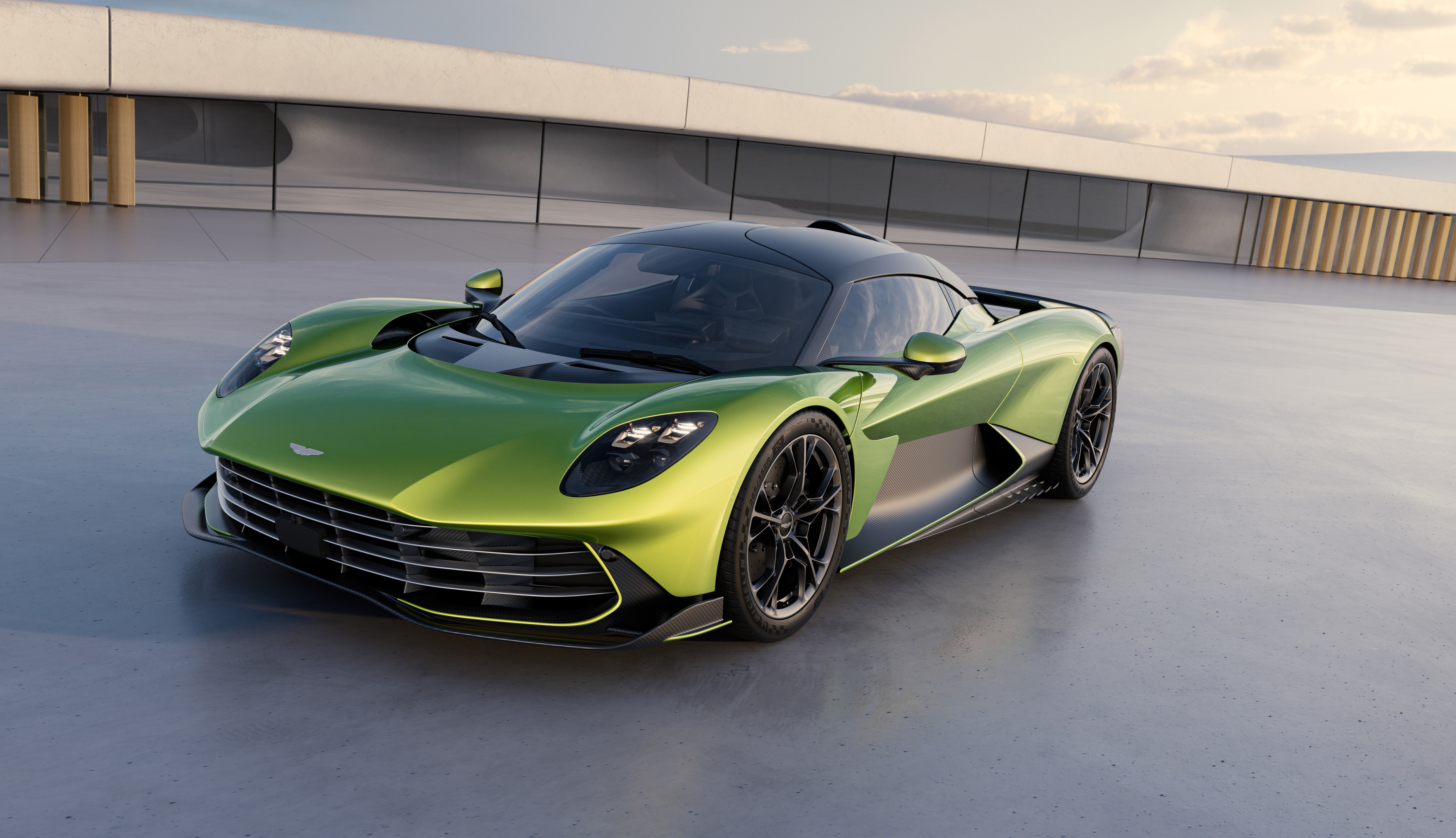 Aston Martin Valhalla visas på Oslo Motor Show
