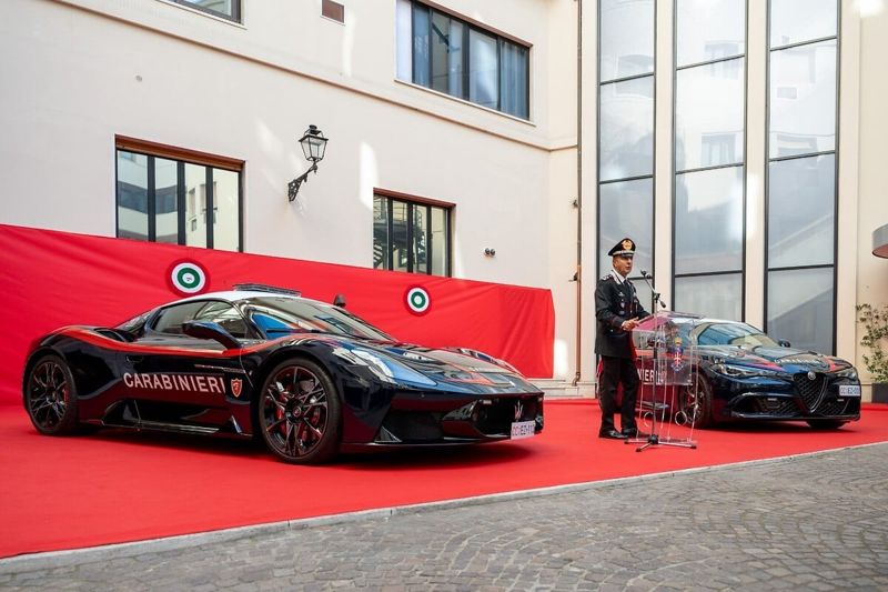 Maserati och Alfa Romeo används för organtransport