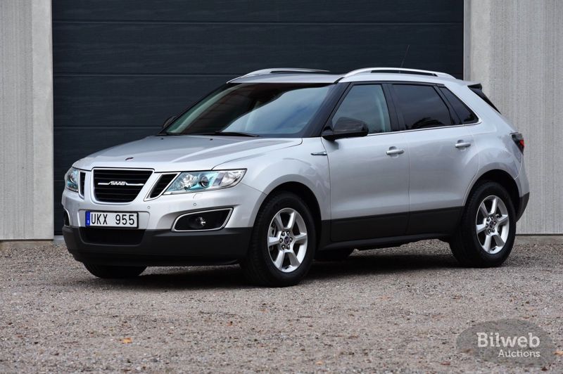 Saab 9-4X slår rekord på auktion