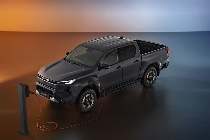 Nya Toyota Hilux kan väljas med eldrift