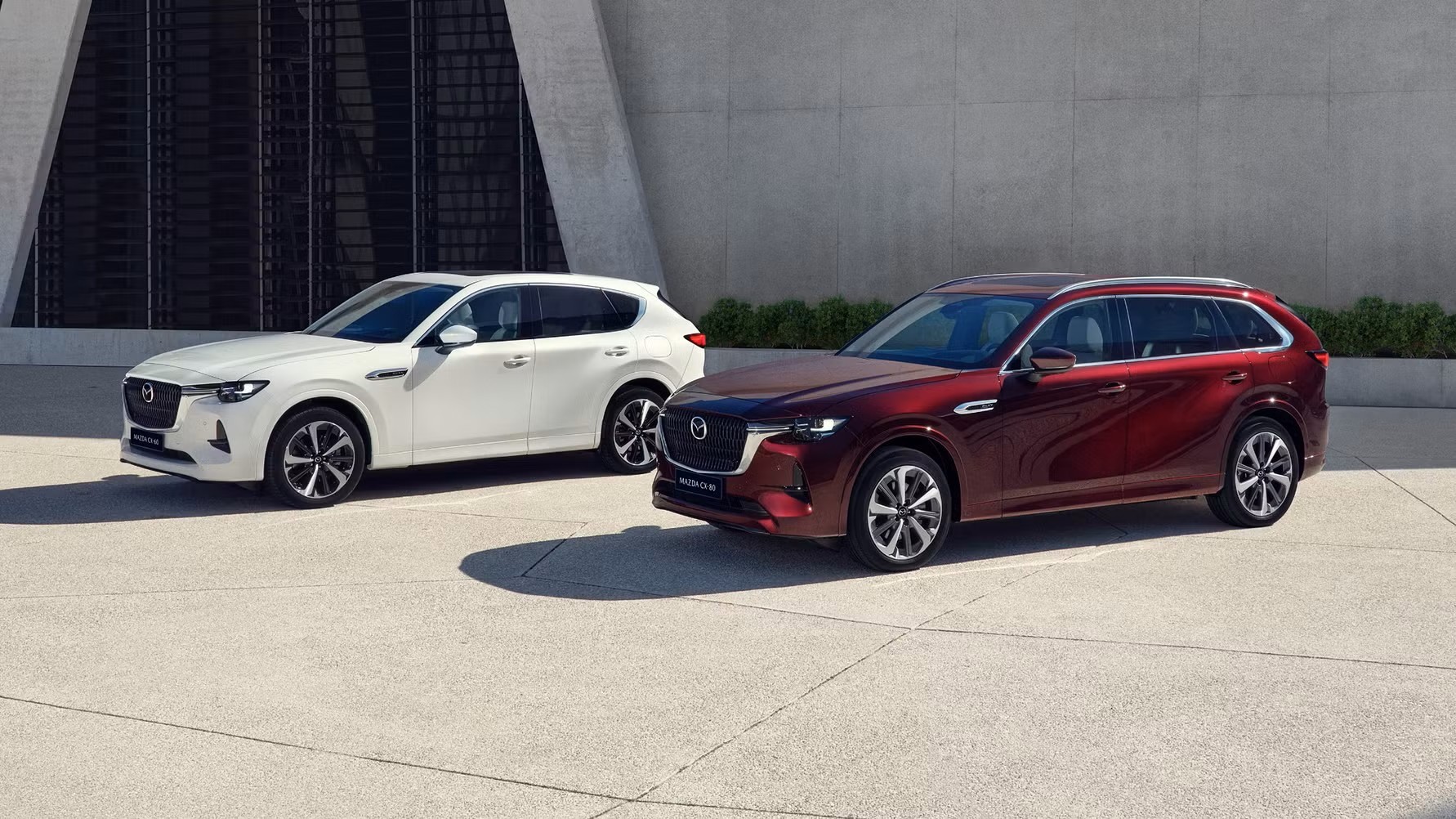 Mazda CX-60 och CX-80 uppdateras