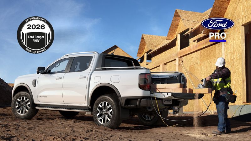 Ford Ranger Plug-In Hybrid utsedd till årets pickup