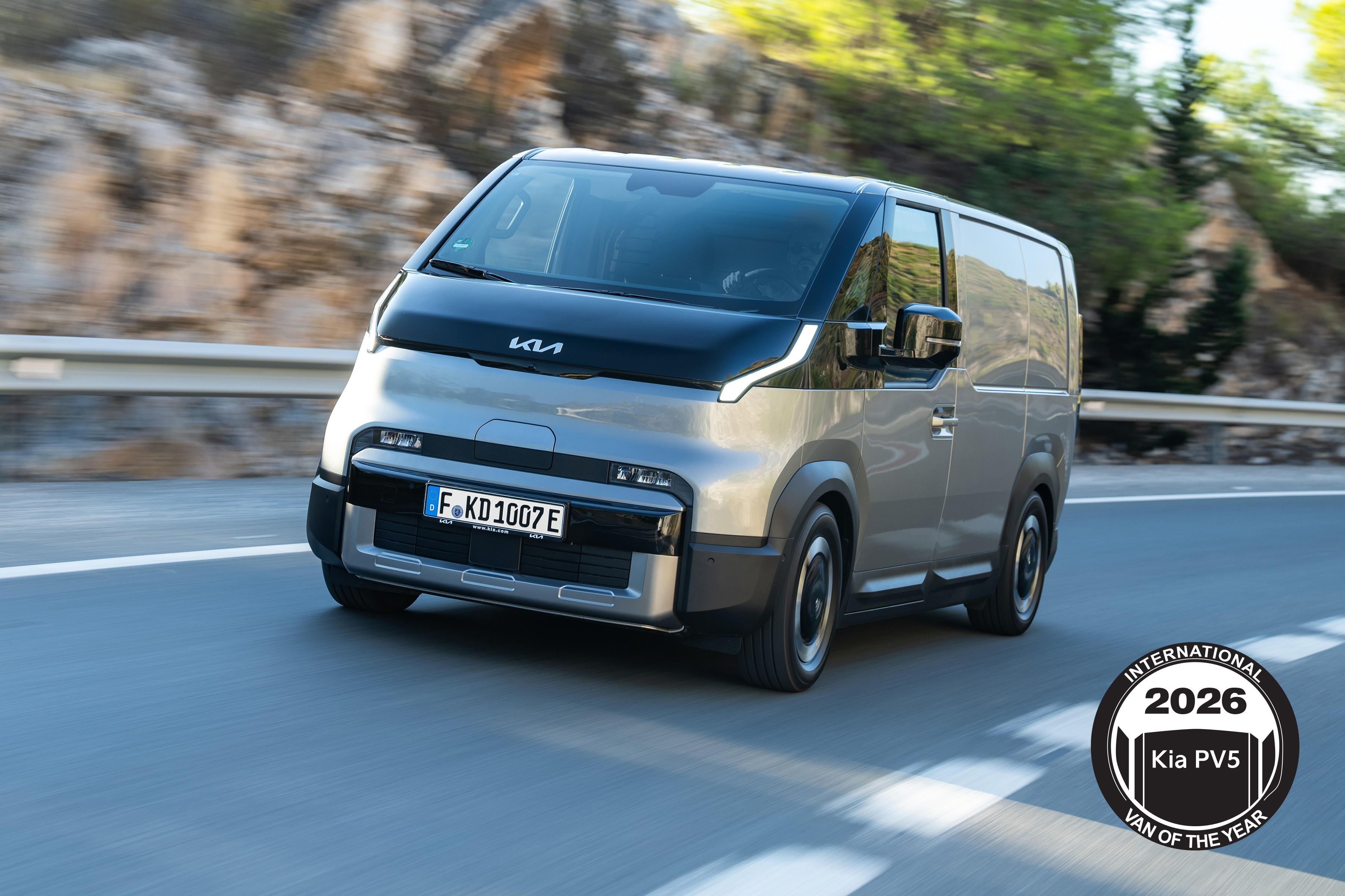 Kia PV5 får pris som Van of the Year