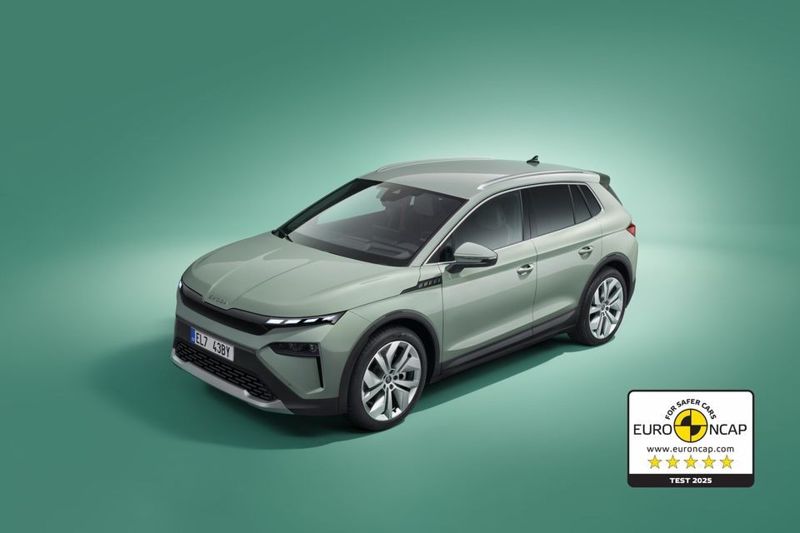 Skoda Elroq får fem stjärnor i Euro NCAP