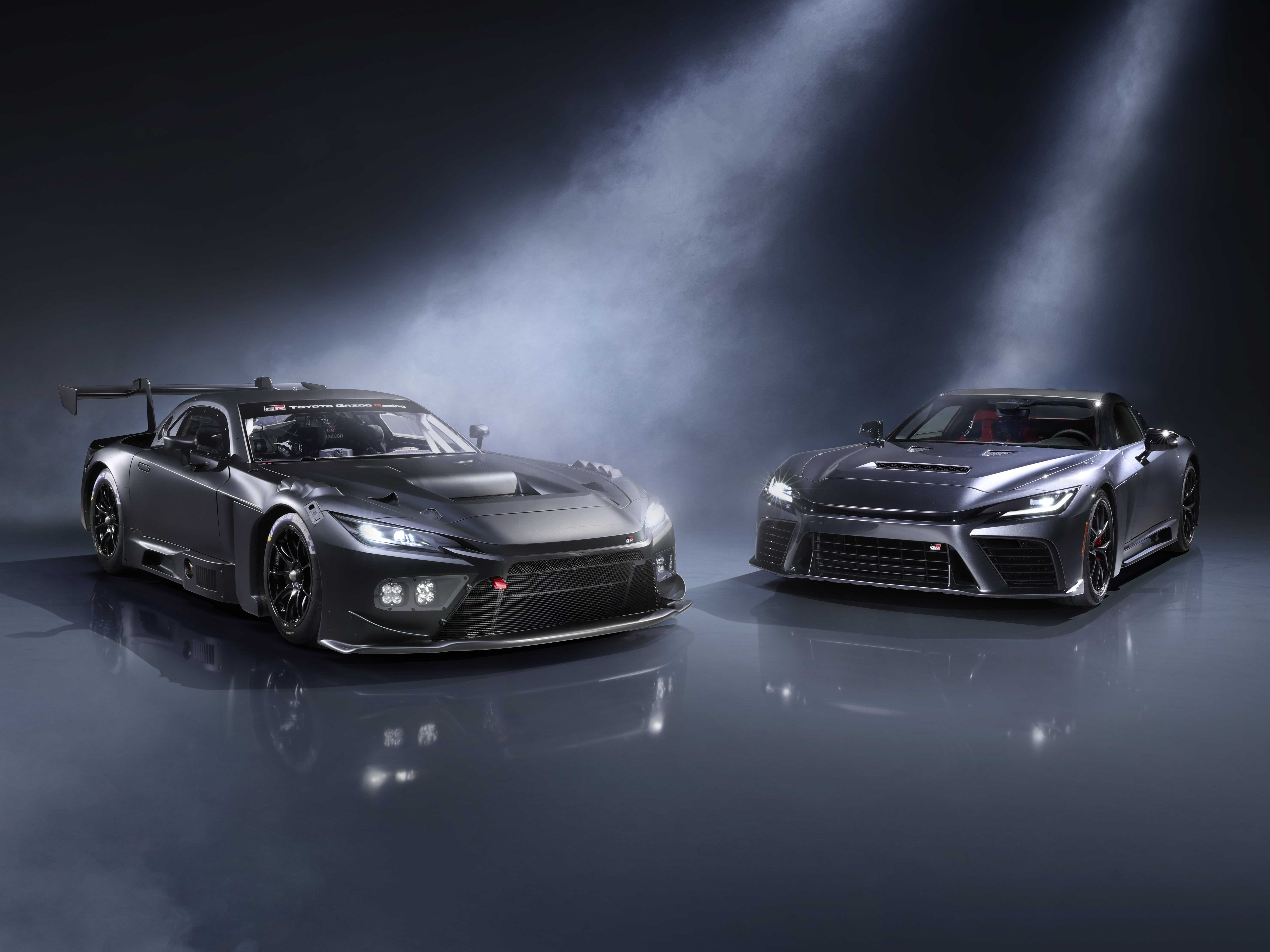 Toyota Gazoo Racing visar två nya sportbilsmodeller