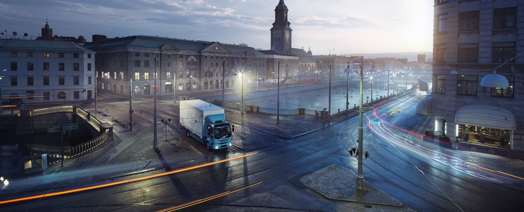 Volvo Lastvagnar satsar på ellastbil för stadstransporter