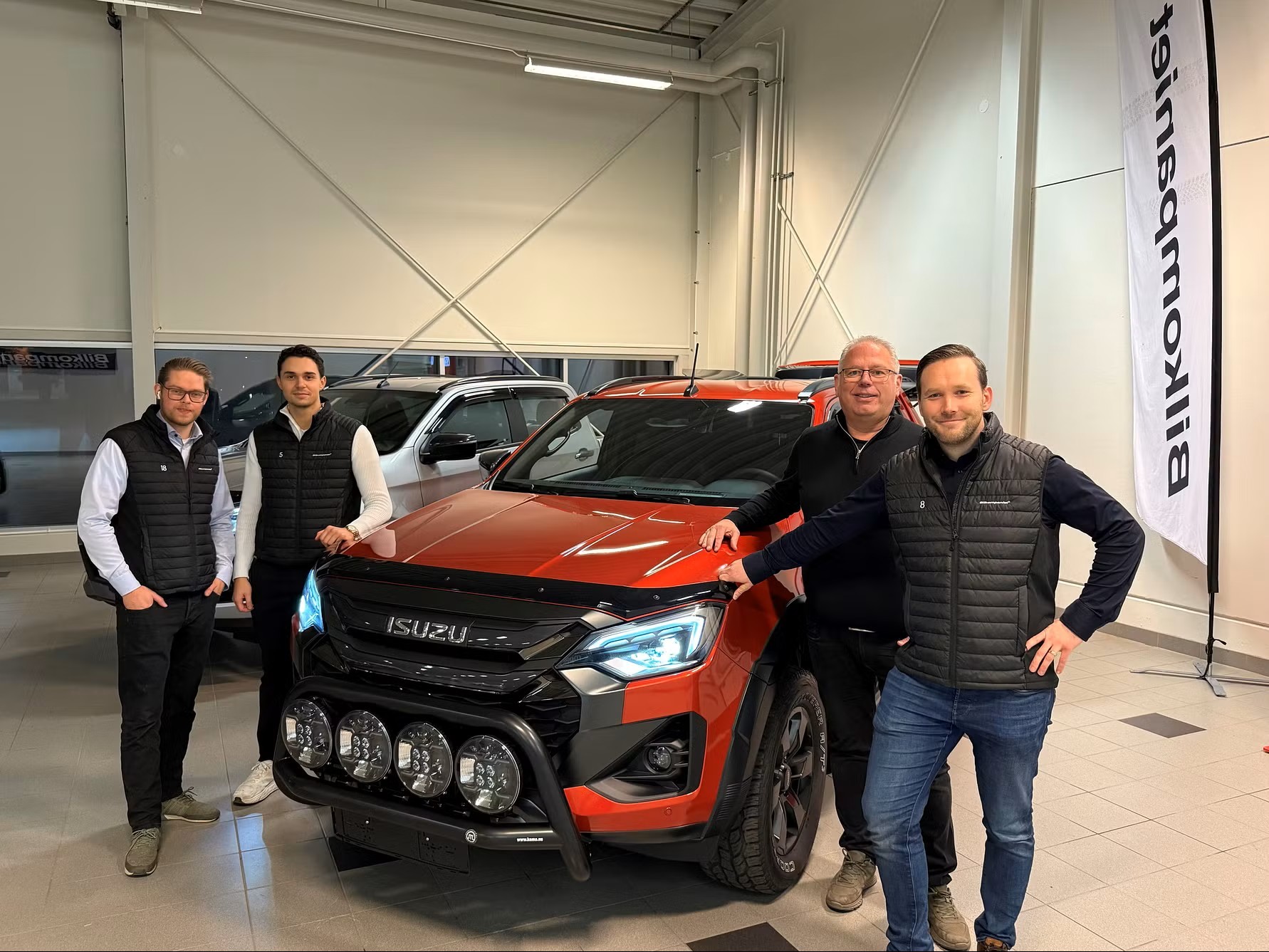 Bilkompaniet i Falun ska sälja Isuzu D-Max