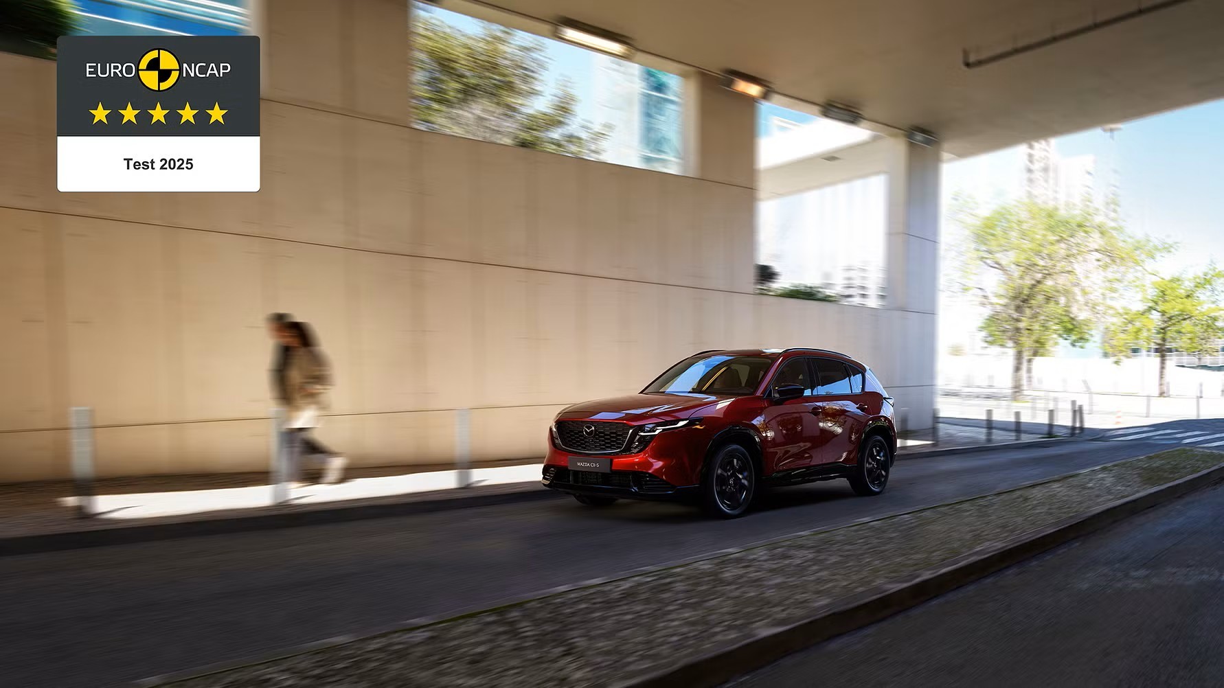 Nya Mazda CX-5 belönas med fem stjärnor av Euro NCAP