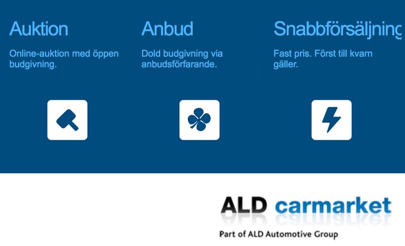 ALD carmarket - En ny inköpskanal för bilhandeln