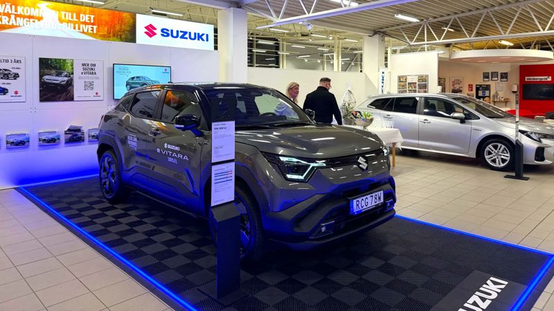 Stenbergs Bil i Katrineholm börjar sälja Suzuki
