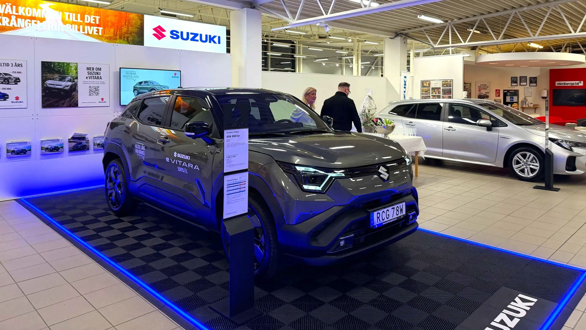 Stenbergs Bil i Katrineholm börjar sälja Suzuki