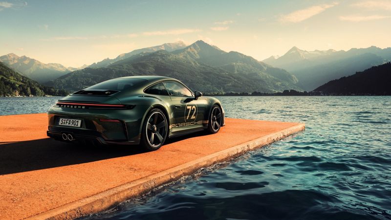 911 GT3 90 F. A. hyllar en visionär Porschedesigner